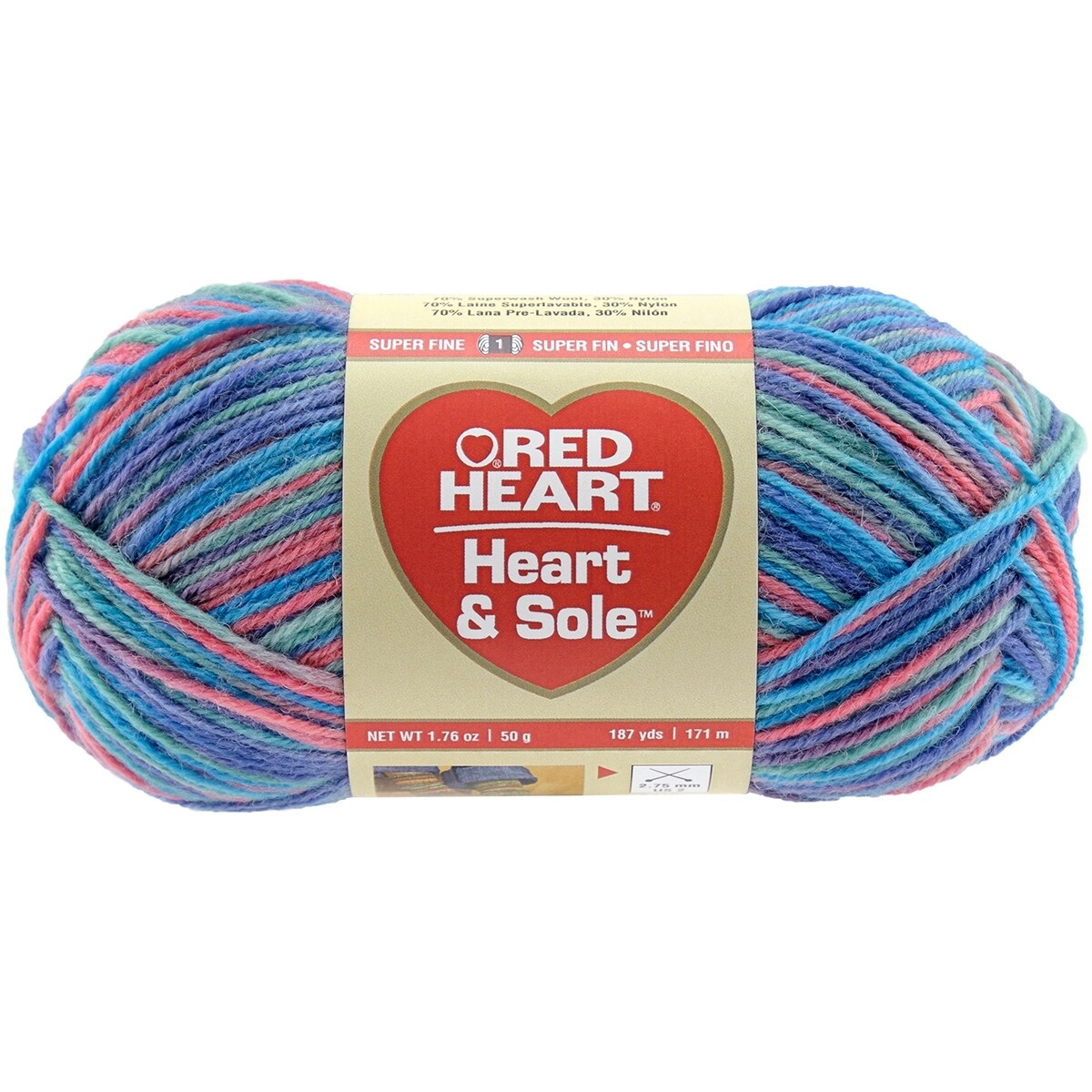 Red Heart Heart Sole Yarn Sorbeto Sorbeto Overstock 17191544