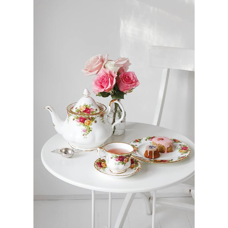 Royal Albert Old Country Roses Tea Entertaining, 12 Piece Set