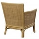preview thumbnail 2 of 4, Uttermost 23766 29" Wide Rattan Framed Polyester Accent Chair