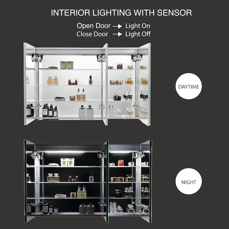 Blossom LED Mirror Medicine Cabinet with Lights