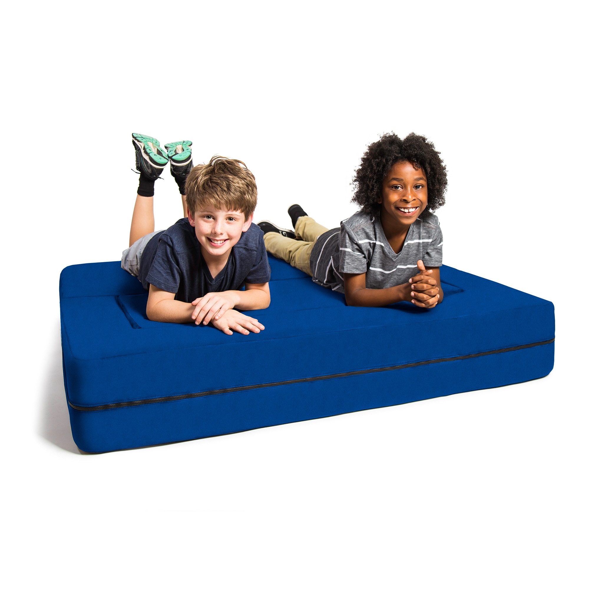Jaxx Big Kids Convertible Sleeper Sofa Ottoman Set On Sale