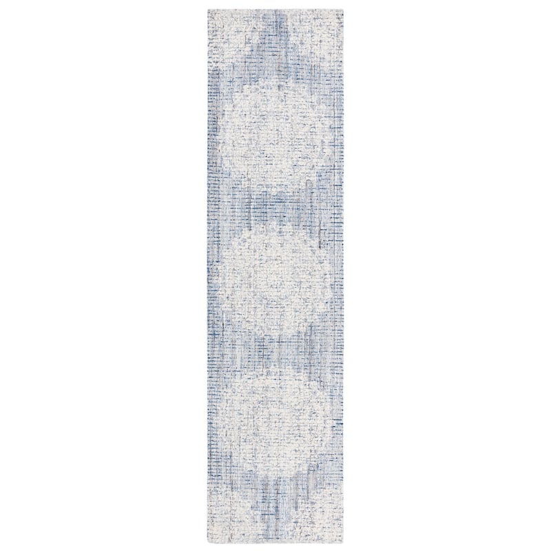 SAFAVIEH Handmade Ebony Satoko Medallion Wool Rug
