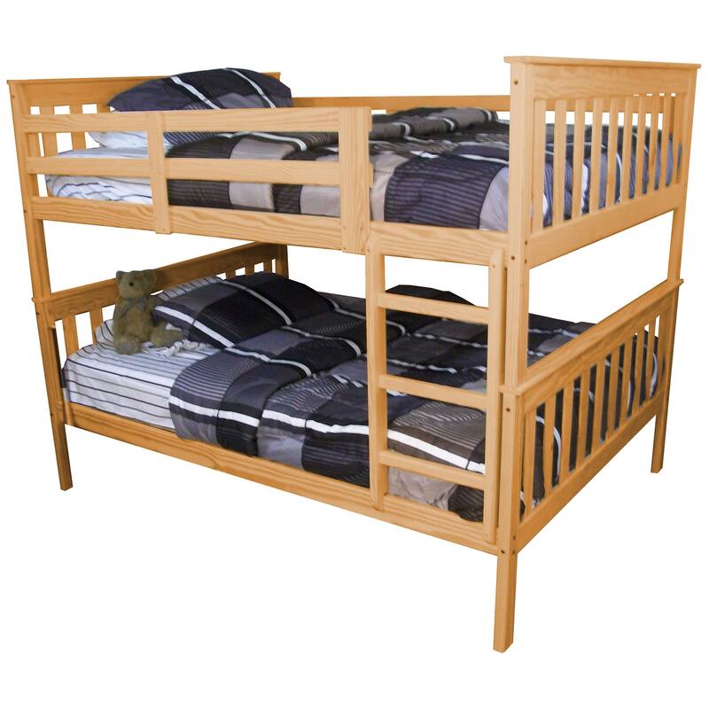 Pine Full Mission Bunkbed