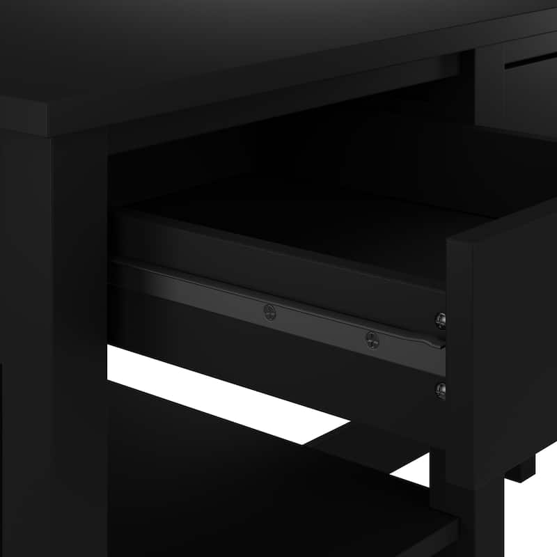Broadview 60W L Shaped Computer Desk with Storage by Bush Furniture