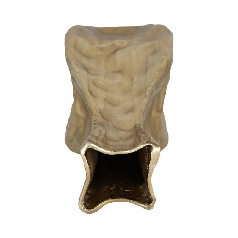 Aluminum Decorative Vase Minimalist Geometric Sculptural Modern Accent