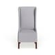 preview thumbnail 1 of 8, SAFAVIEH Dining Deco Bacall Arctic Grey Dining Chair - 24" x 28.3" x 47"