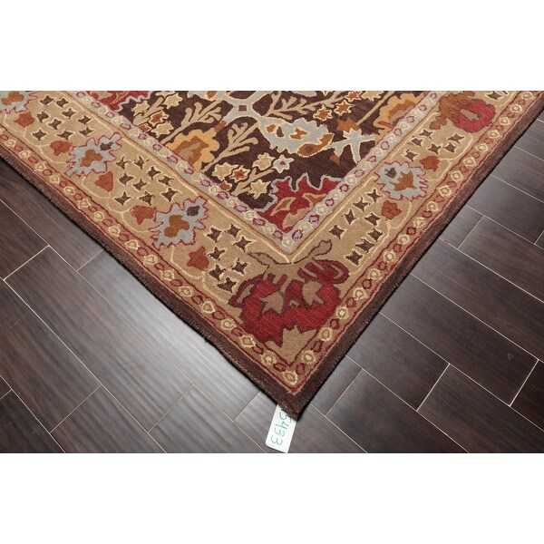 Arts & Crafts William Morris Style Hand Tufted Wool Area Rug **FREE SHIPPING** 