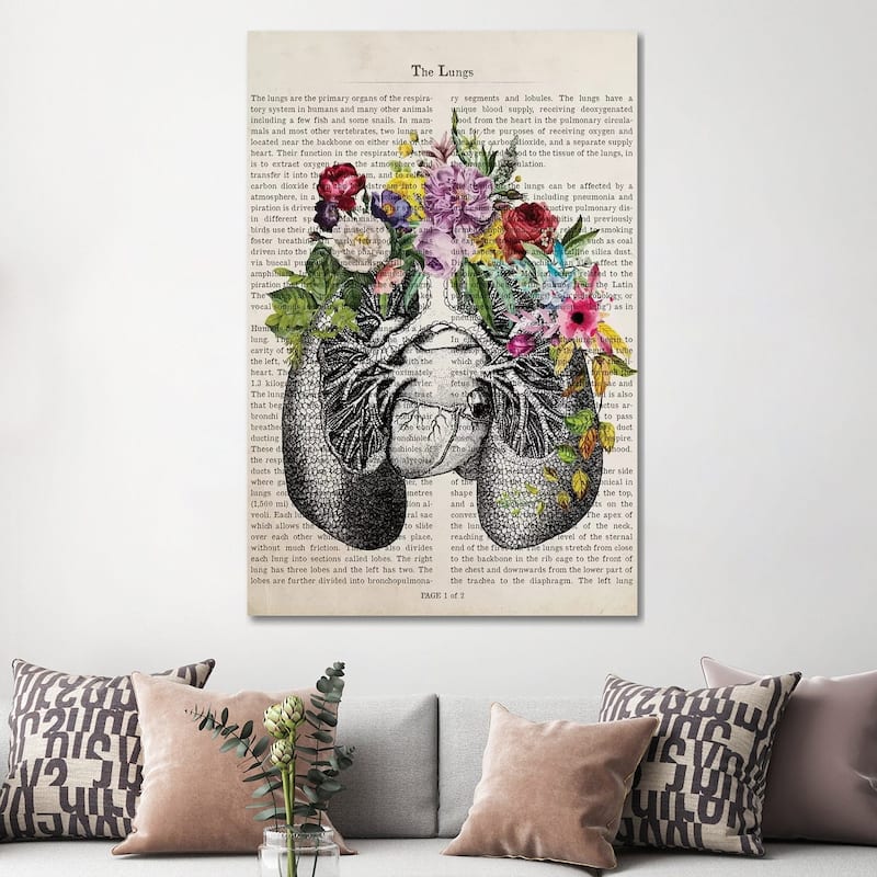 iCanvas "The Lungs" by Aged Pixel Canvas Print