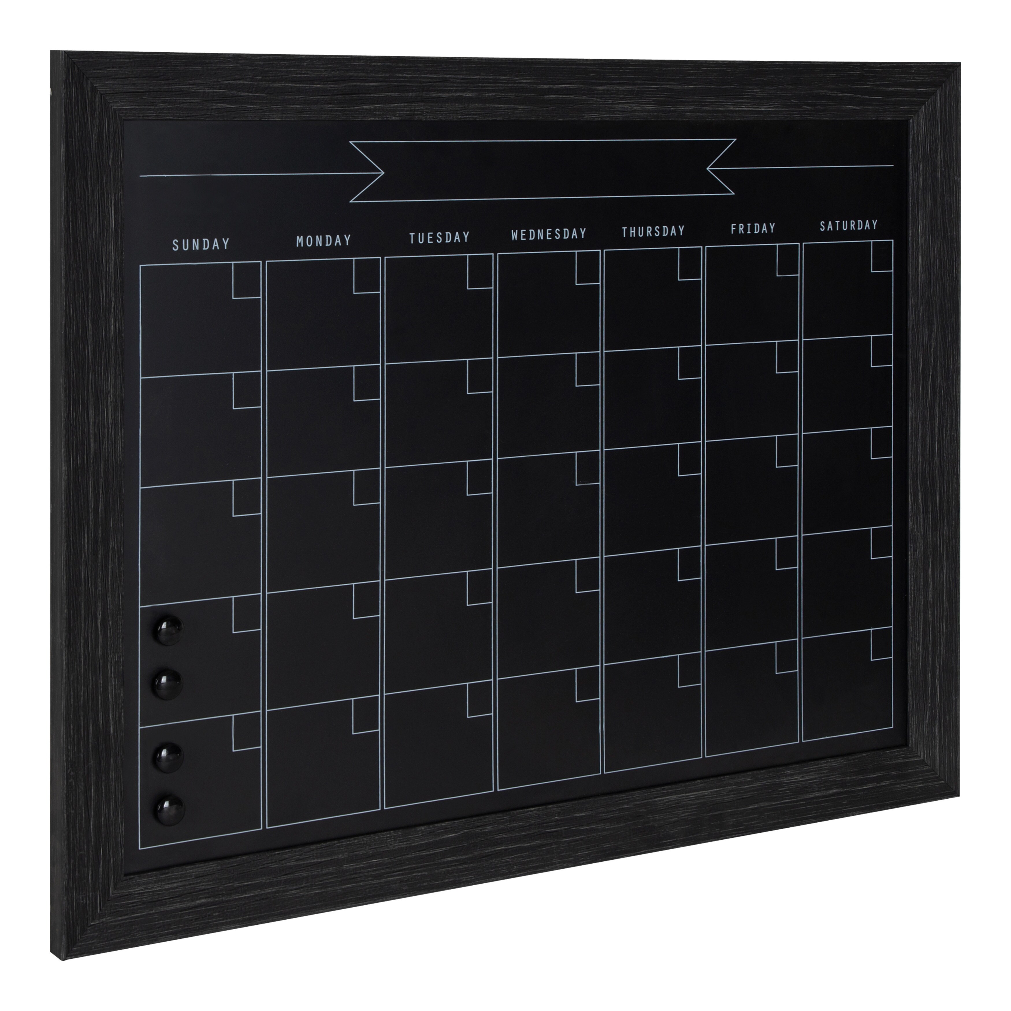 DesignOvation Beatrice Framed Magnetic Chalkboard Calendar - On Sale - Bed  Bath & Beyond - 31484911