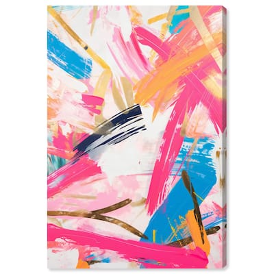 Exuberant Hues IV Canvas by Art Remedy, Gallery Wrapped