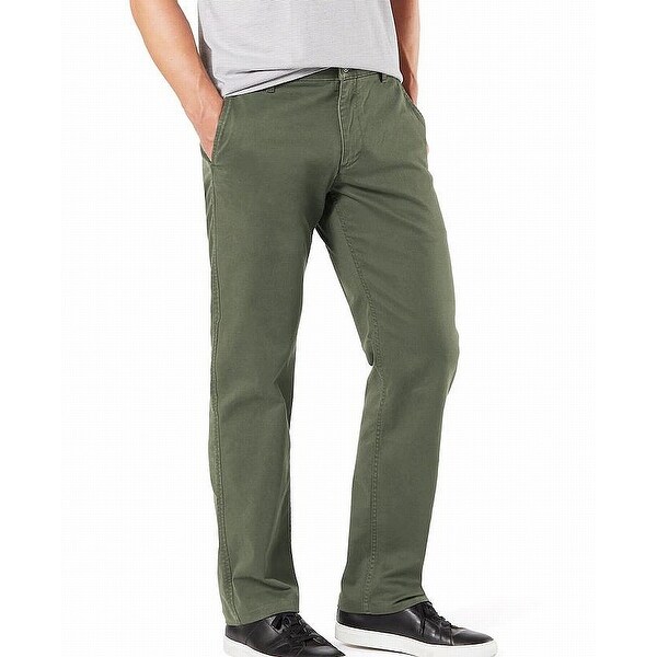 green dockers pants