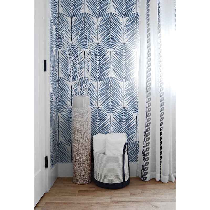 NextWall Paradise Palm Peel-and-Stick Wallpaper