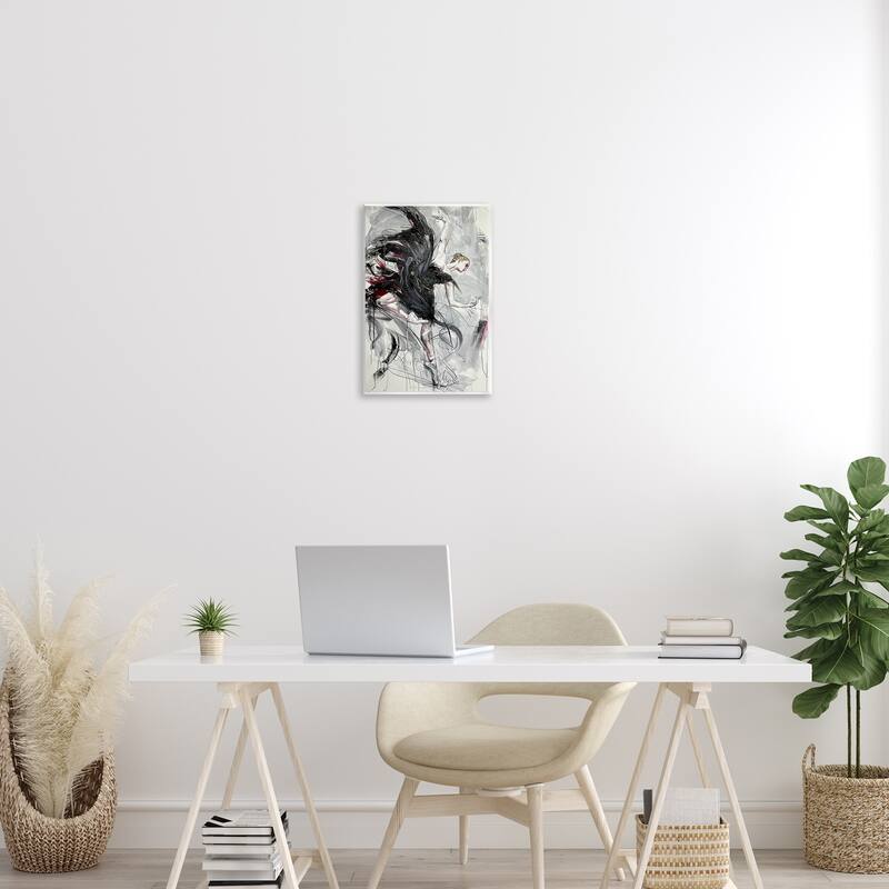 Stupell Modern Elegance Dancer Wall Plaque Art Design By Lucille Lee