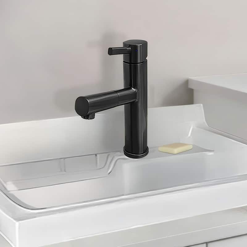 Whitehaus Waterhaus Single Hole Pull Down Kitchen Faucet
