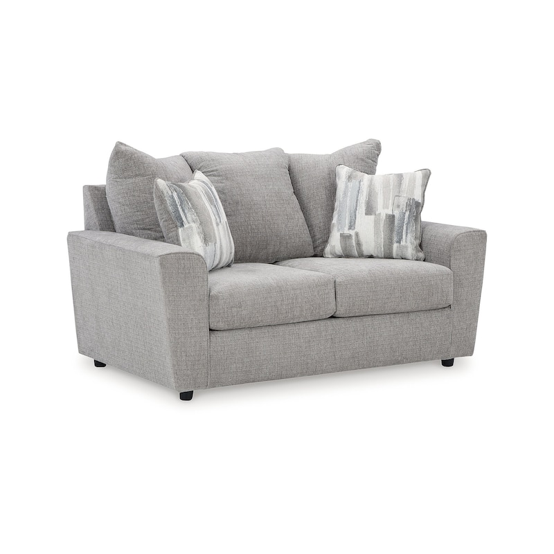 Signature Design by Ashley Stairatt Gray 2-Piece Upholstery Package - 86" W x 38" D x 39" H