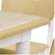 preview thumbnail 8 of 28, Kids Table and Chairs Set, Height Adjustable Desk with 4 Seats for Ages 2-10 Beige