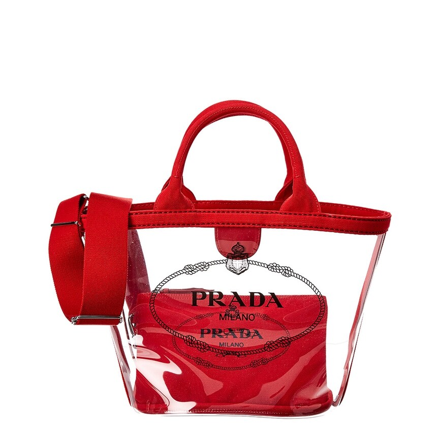 prada plexiglass bag