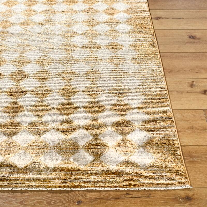 Galey Alix x Livabliss Myrtle Avenue V Vintage Checkerboard Area Rug