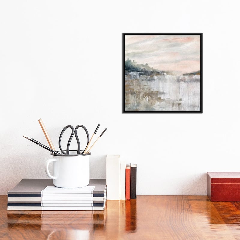 iCanvas "Crystal Falls" by Carol Robinson Framed Canvas Print