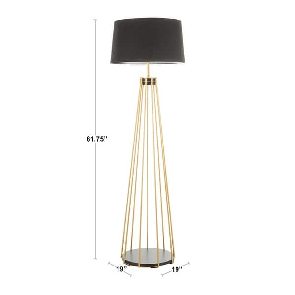 Canary Contemporary Floor Lamp N A Overstock 30526671