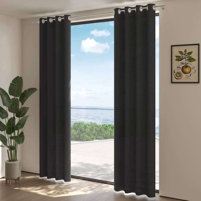 Corvus Gambia Sunbrella Outdoor Window Curtain (1 Panel)