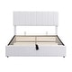 preview thumbnail 49 of 52, Merax Upholstered Platform Bed with a Hydraulic Storage System