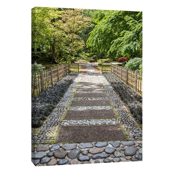 PTM Images 9-105761 PTM Canvas Collection 10" x 8" - "Garden's Entrance" Giclee Forests Art Print on Canvas