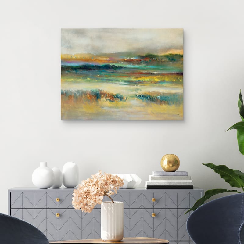 Autumn Fields by K. Nari Canvas Art Print