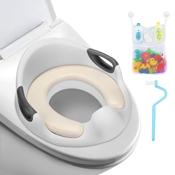 Anti Slip Potty Training Seat Toilet Contoured Cushion for Kids and Toddlers