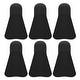 preview thumbnail 2 of 4, 6pcs Hard Hat Sun Shade, Neck Shade Cooling Skull Cap, Black - M (US 10)