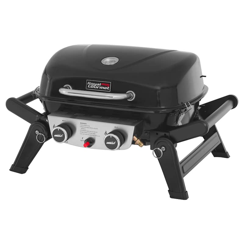 Royal Gourmet 2-Burner Portable , Black