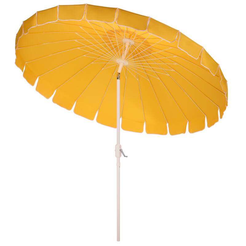 SAFAVIEH Outdoor Living Panza 9ft Crank Umbrella