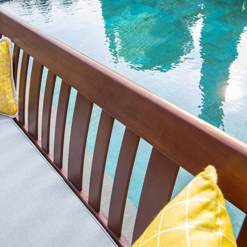 Cambridge Casual Como Solid Wood Outdoor Daybed