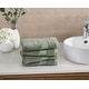 preview thumbnail 24 of 33, Cannon Cotton TENCEL™ Towel - Same Size Set Sage Green - 4 Hand Towels