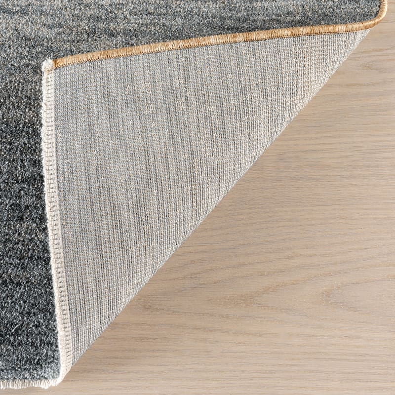 Faela Abstract Fringe Area Rug