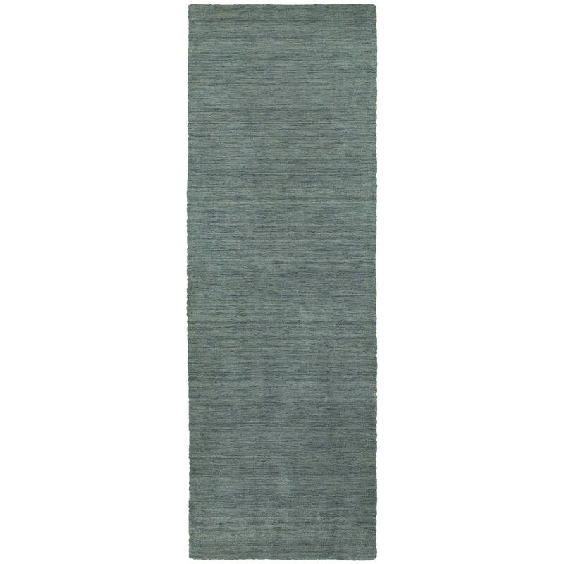 HomeRoots Solid Color Modern Rectangle Area Rug