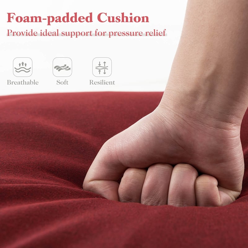 Costway Patio Lounge Chair Recliner Chair with 3-Position Adjustable - See Details