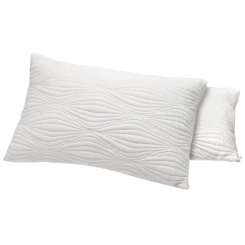 Queen Gel Memory Foam Pillow Set of 2