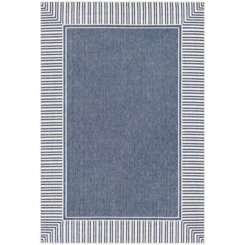 Livabliss Felice Border Indoor/ Outdoor Area Rug - 8'10" x 12'10"