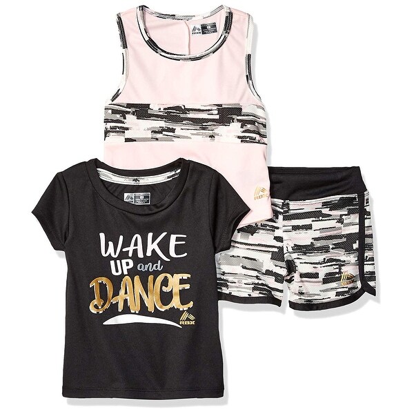RBX Girls Active Top and Short Set