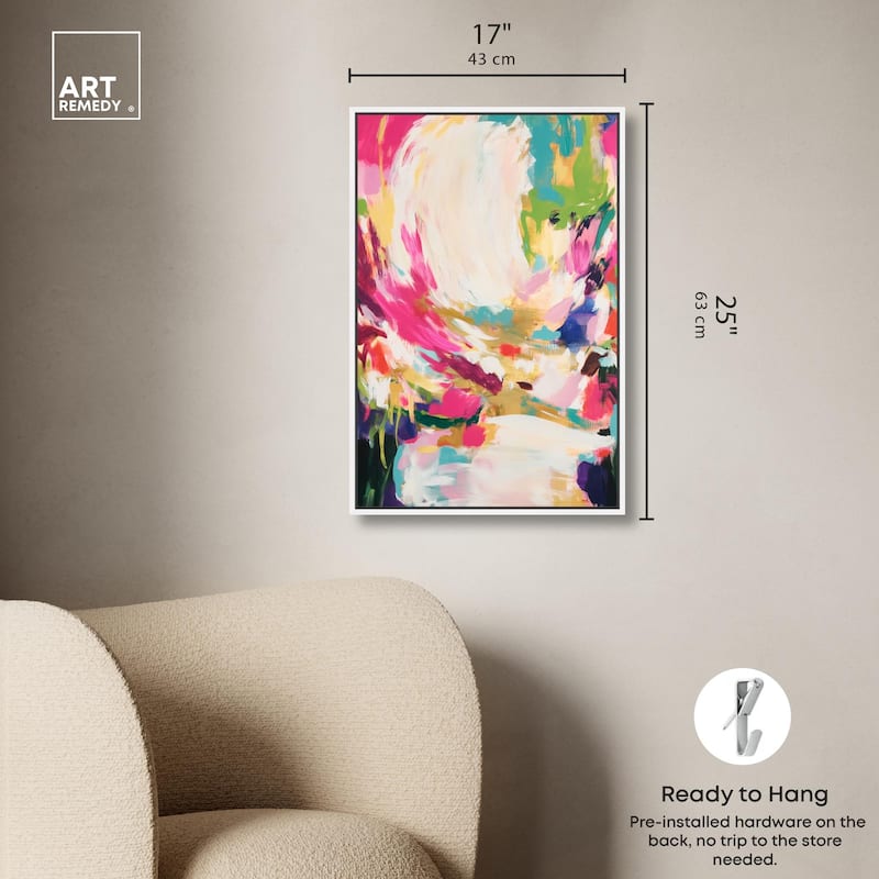 Deep Bloom II Canvas by Art Remedy