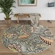 preview thumbnail 22 of 51, Caprice Mid-Century Modern Floral Indoor Area Rug