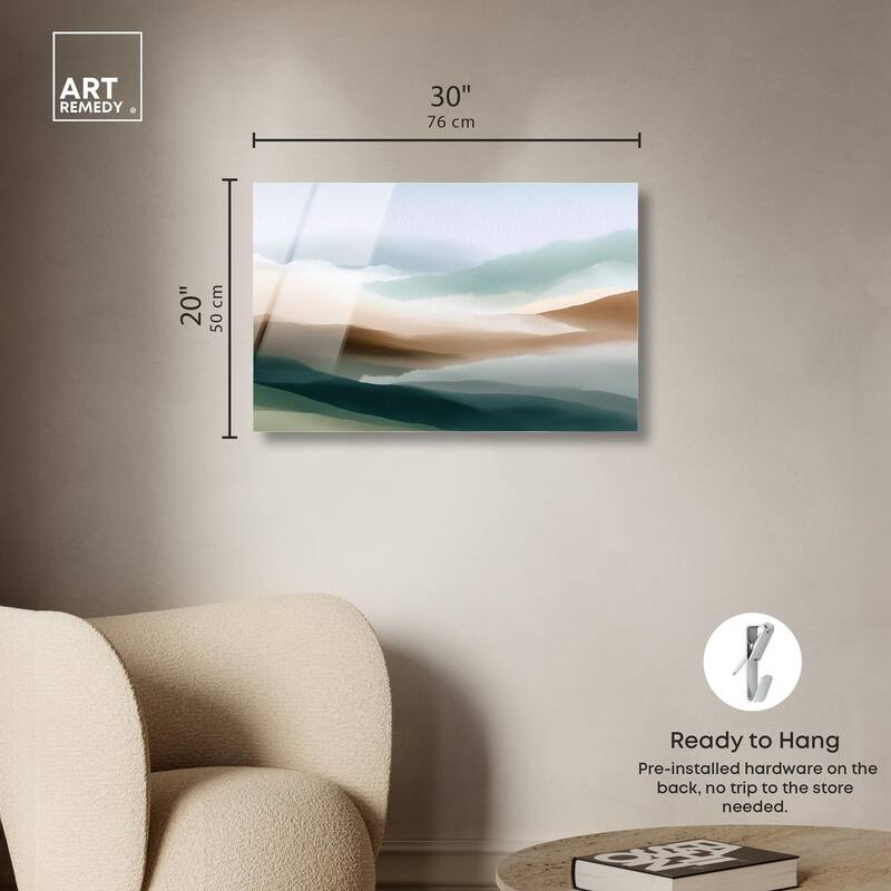 Nuance of the Range I Acrylic by Art Remedy, Ready to Hang