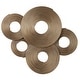 preview thumbnail 1 of 4, Uttermost Ahmet Gold Rings Wall Decor