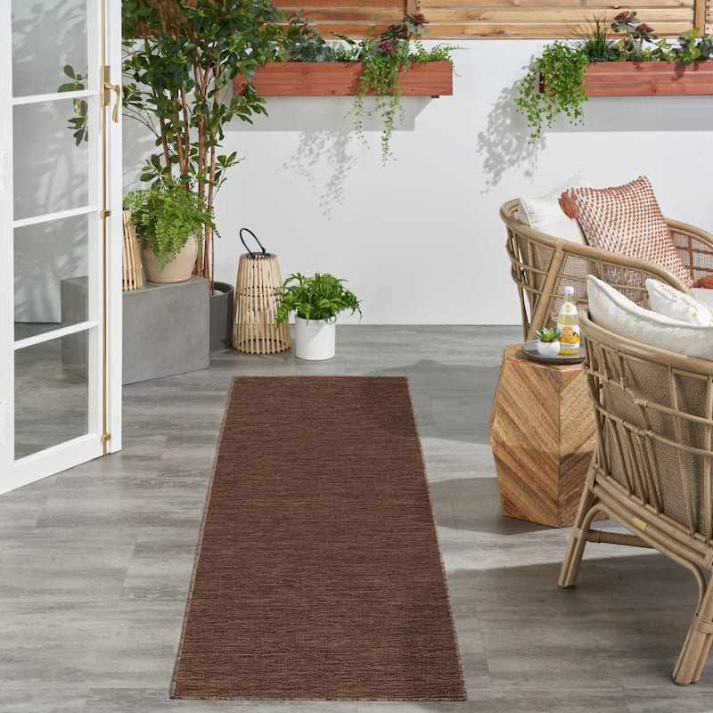 Nourison Practical Solutions Indoor/Outdoor Geometric Area Rug