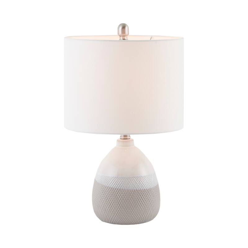 510 Design Driggs Ceramic Textured Table Lamp