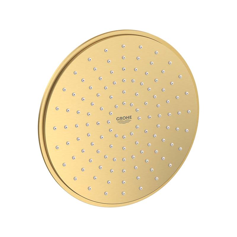 Grohe Rainshower Cosmopolitan 1.75 GPM Single Function Rain Shower - Brushed Cool Sunrise