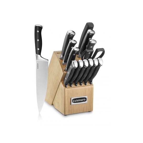 Cuisinart C77BTR 15P Triple Rivet Collection 15 Piece Cutlery