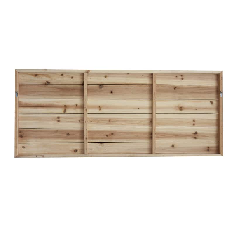 "Ornate Pattern" Watercolor Print on Planked Wood Wall Art