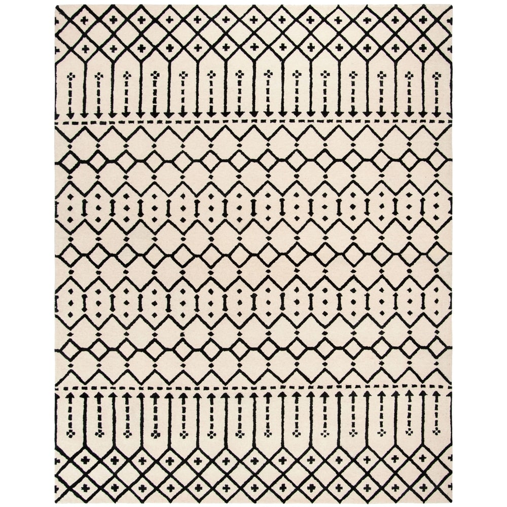 SAFAVIEH Handmade Himalaya Parasols Modern Wool Rug